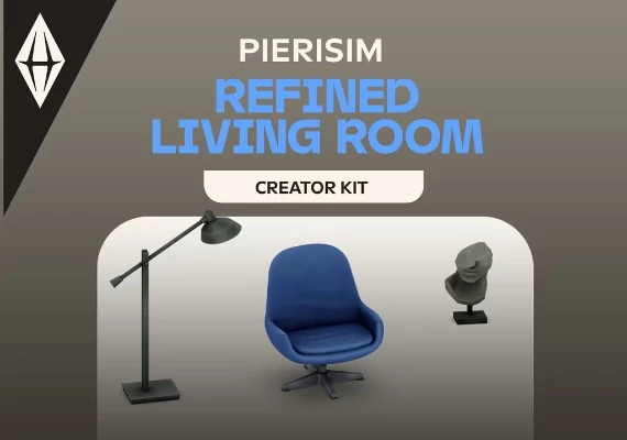 The Sims 4: Refined Living Room Kit DLC Global