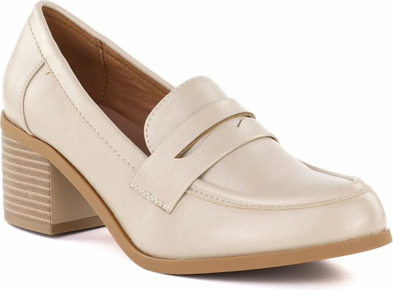 Këpucë me take për femra M. Daszyński MR2201D-3A, bezhë