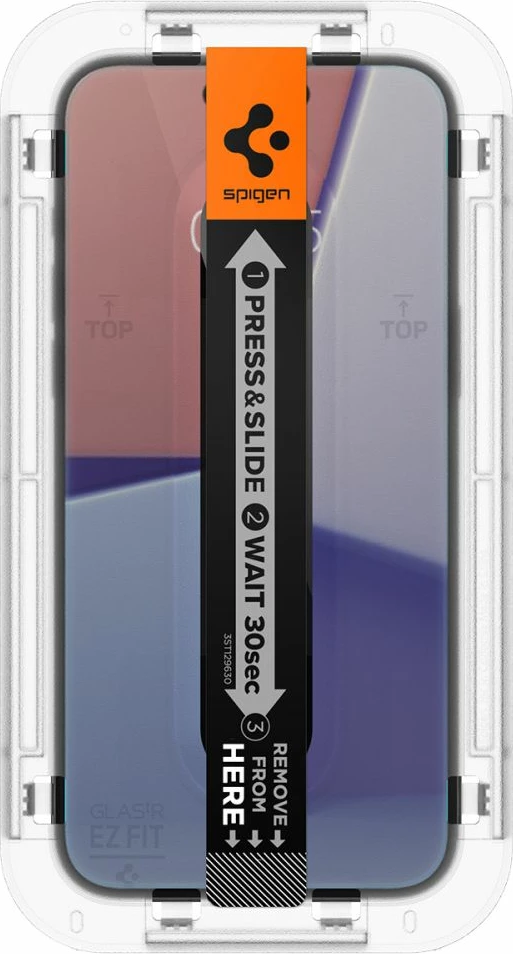 Xham mbrojtës Spigen Glas.tR EZ Fit Privacy për iPhone 15 Plus, Transparent