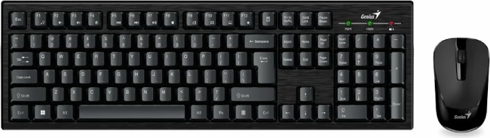 Genius Set Tastierë dhe Maus KM-8101, wireless, US, i zi