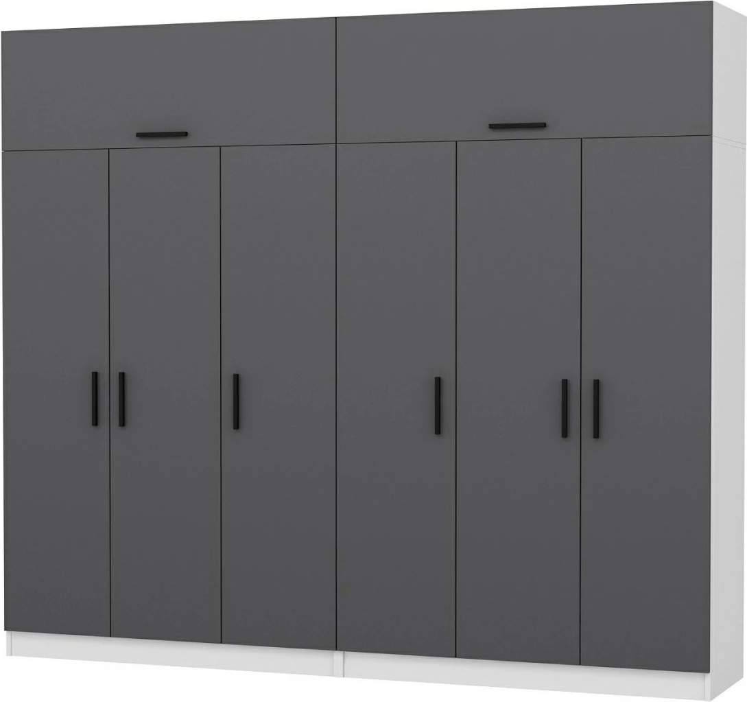 Dollap i madh, ngjyrë antracit, Skye Decor, 5149