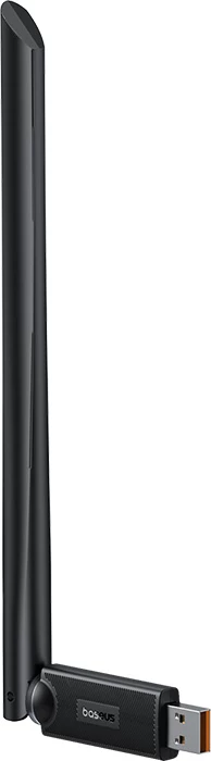 Kartelë rrjeti USB Baseus BS-OH172, 300Mb/s, me antenë të jashtme, e zezë
