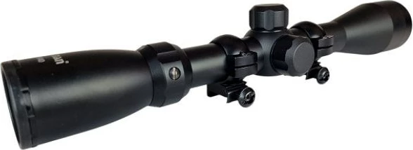 Shënjestër optike Industry Brand BEEMAN 3-9x40 me tub 1" dhe mbajtëse, e zezë