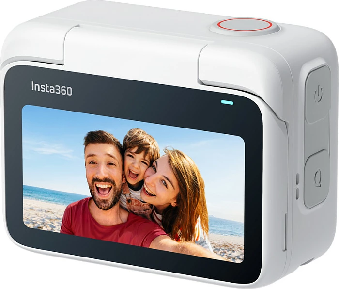 Kamerë aksioni Insta360 GO 3S, 64GB, 4K Ultra HD, Wi‑Fi, Bluetooth, IPX8, Arctic White