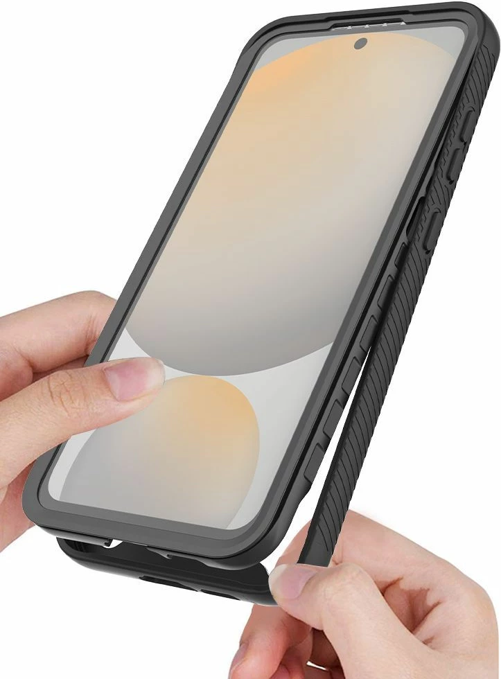 Mbështjellës Tech-Protect Defense MagSafe për Samsung Galaxy S25, i zi