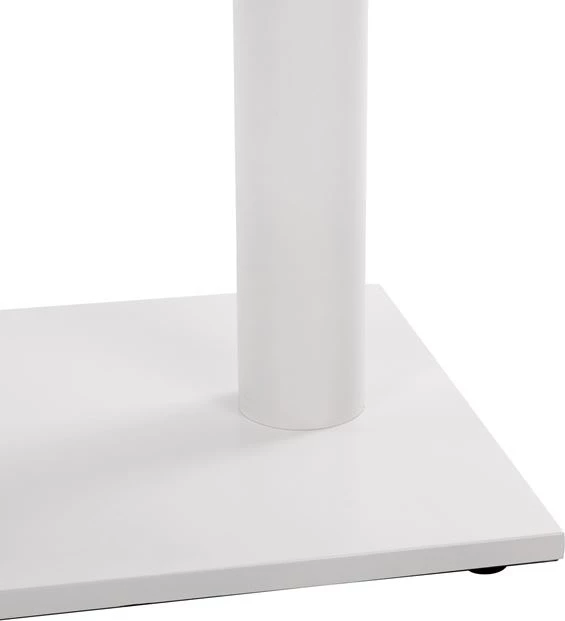 Bazë metalike e dyfishtë e bardhë mat 40x70x72 me rregullues FH435.12 5