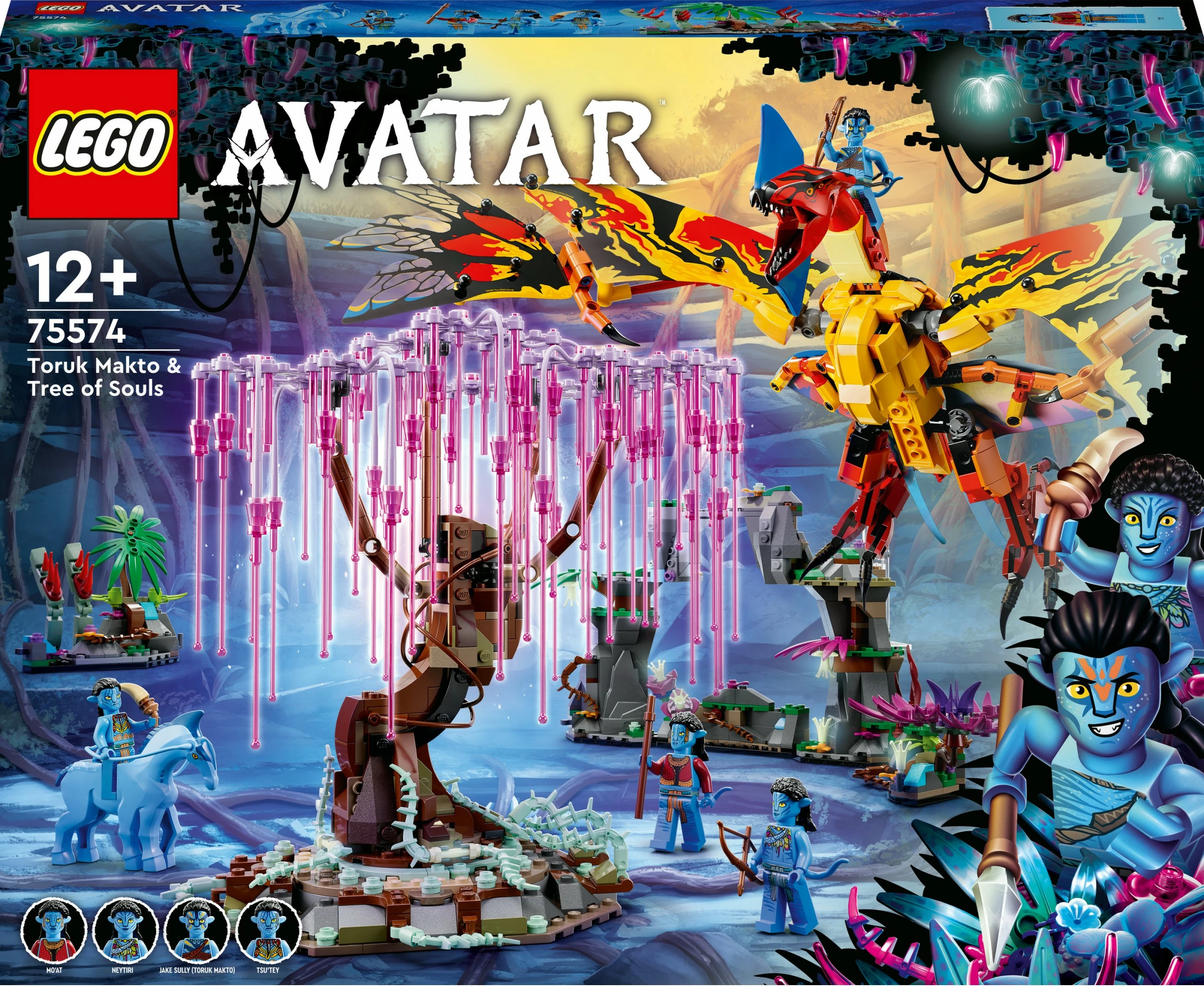 Set ndërtimi LEGO Avatar Toruk Makto & Pema e Shpirtrave, 1212 copa, plastikë, shumëngjyrësh