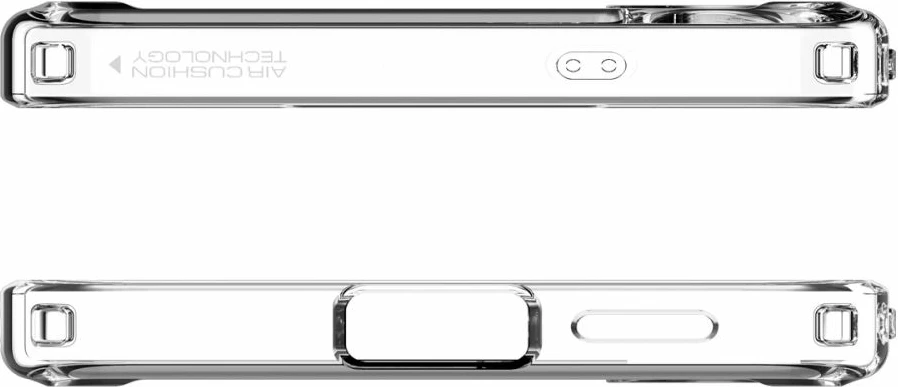 Mbështjellës Spigen Ultra Hybrid për Samsung Galaxy S25+, hibrid TPU+PC, Transparent, 1 copë