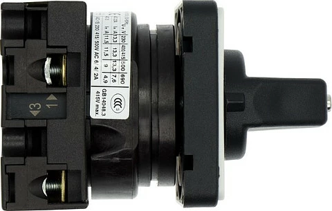 Çelës ndërrues Eaton T0-1-15431/E, 1P 20A, HAND-0-AUTO, IP65, i zi/gri