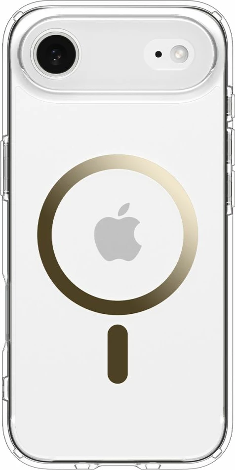 Mbështjellës Spigen Ultra Hybrid MagSafe për iPhone 17 Air, transparent, e artë