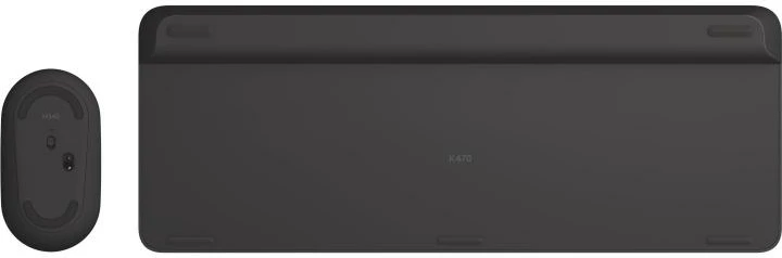 Set tastierë & Maus wireless Logitech MK470 Slim, DE-Layout, 920-009188, zi/gri