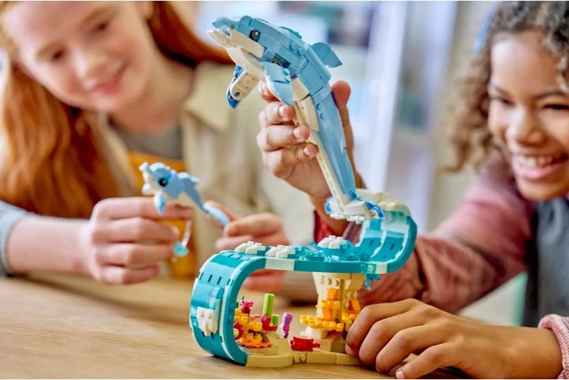 Lodra ndërtimi Lego për fëmijë, Sea Creatures