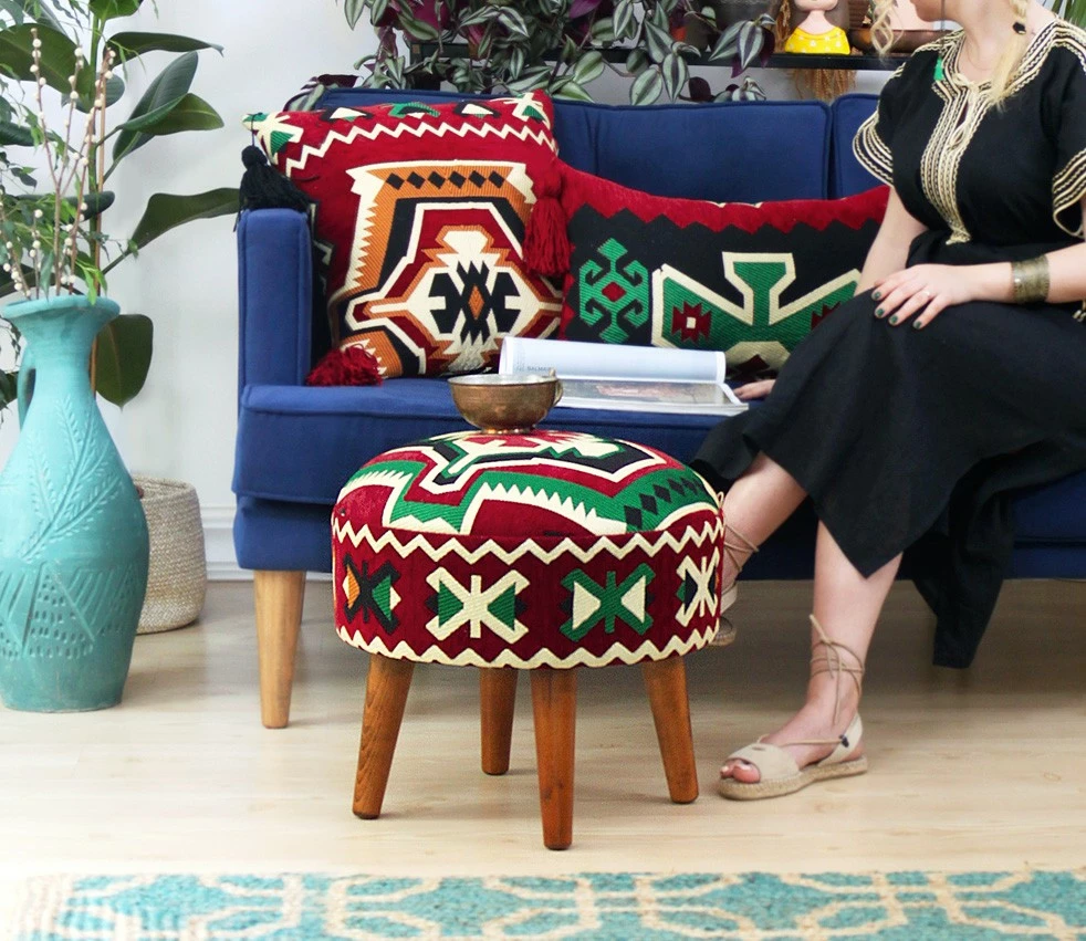 Puf Atelier del Sofa, Melik v3, shumëngjyrësh