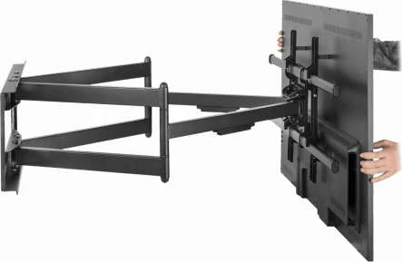 Mbajtës lëvizës me pjerrtësi për TV Sbox, 43"-90"