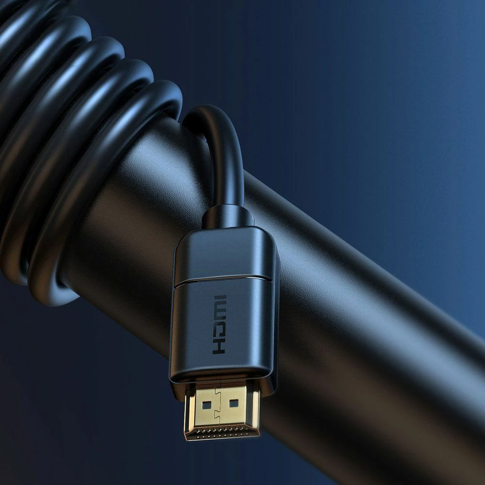 Kabllo HDMI Baseus BSU1578BLK 5 m 4K@30Hz HDR 18Gbps, e zezë