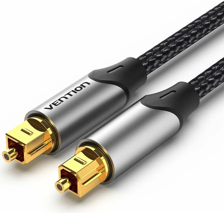 Kabllo audio optike Vention 3m, gri
