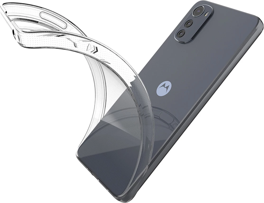 Mbështjellës Hurtel Ultra Clear 0.5mm për Motorola Moto E32, Transparent