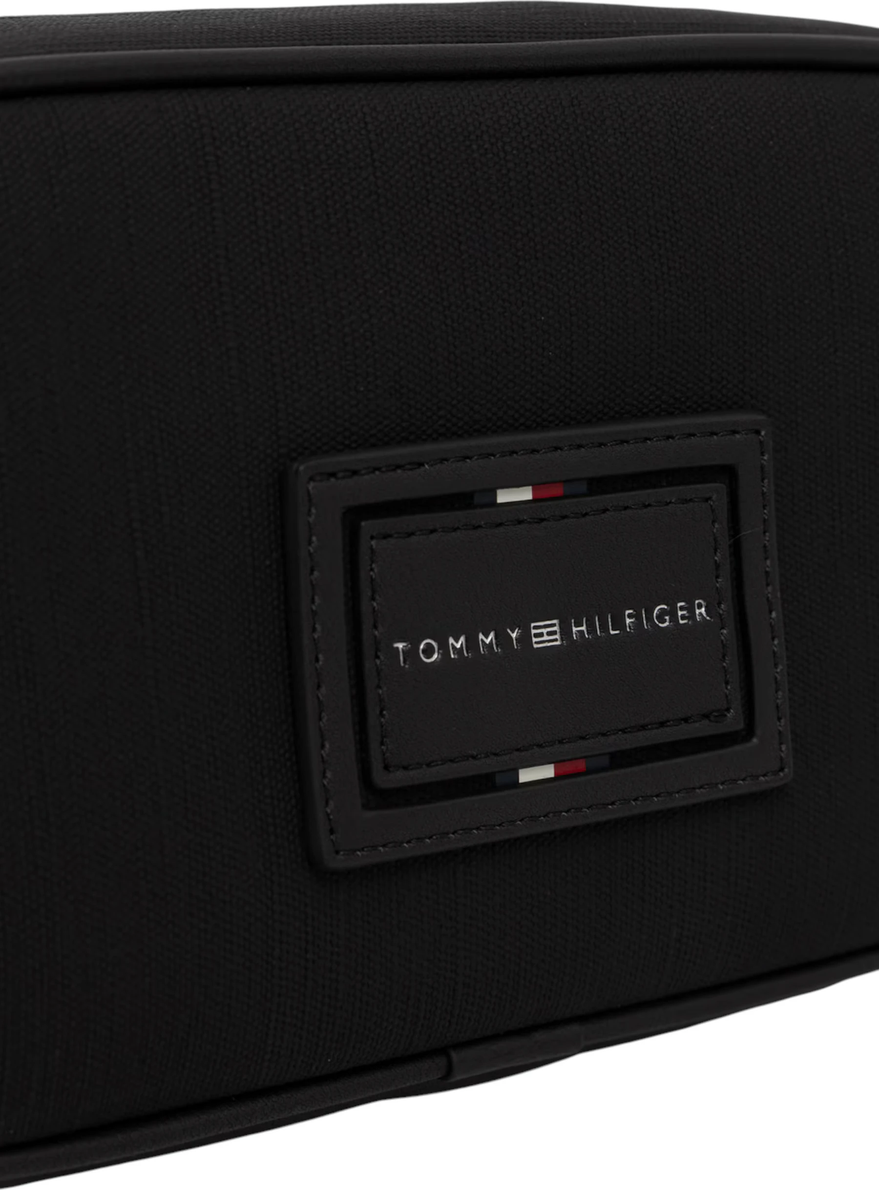 Çantë tualeti për meshkuj Tommy Hilfiger TH Foundation AM0AM14549, e zezë