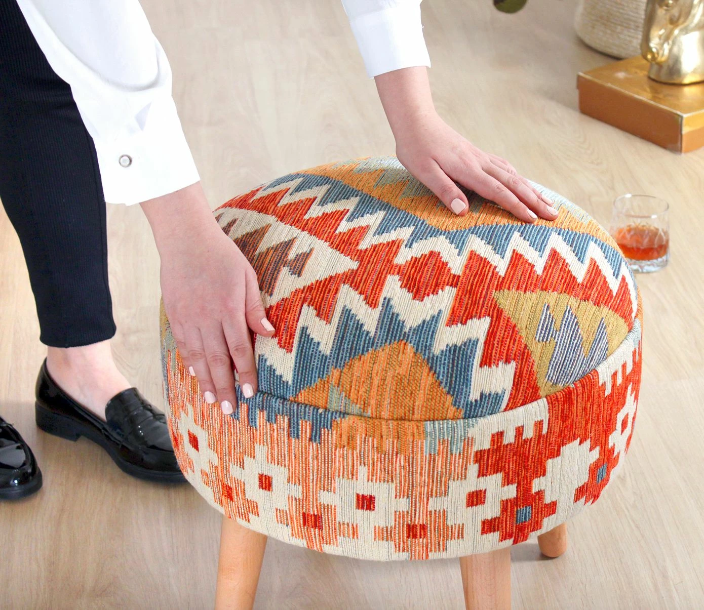 Puf Atelier del Sofa, Sefian v2, shumëngjyrësh