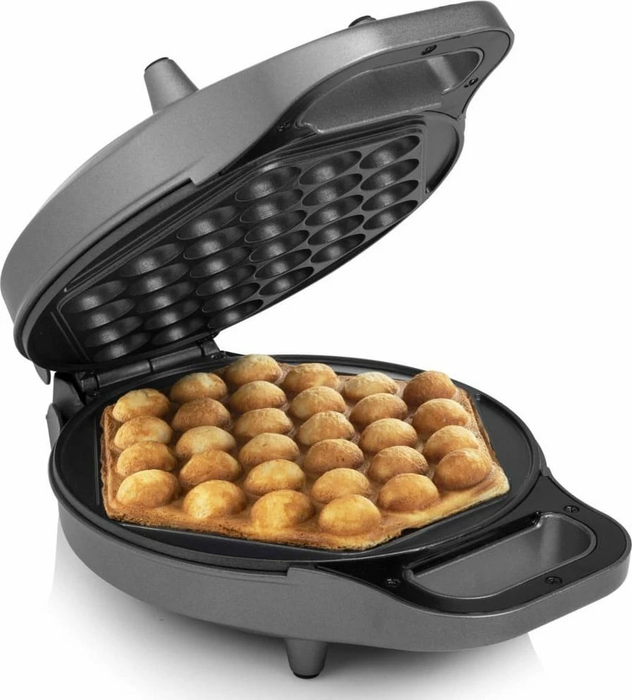 Aparat për waffle Princess Bubble 700 W, zi