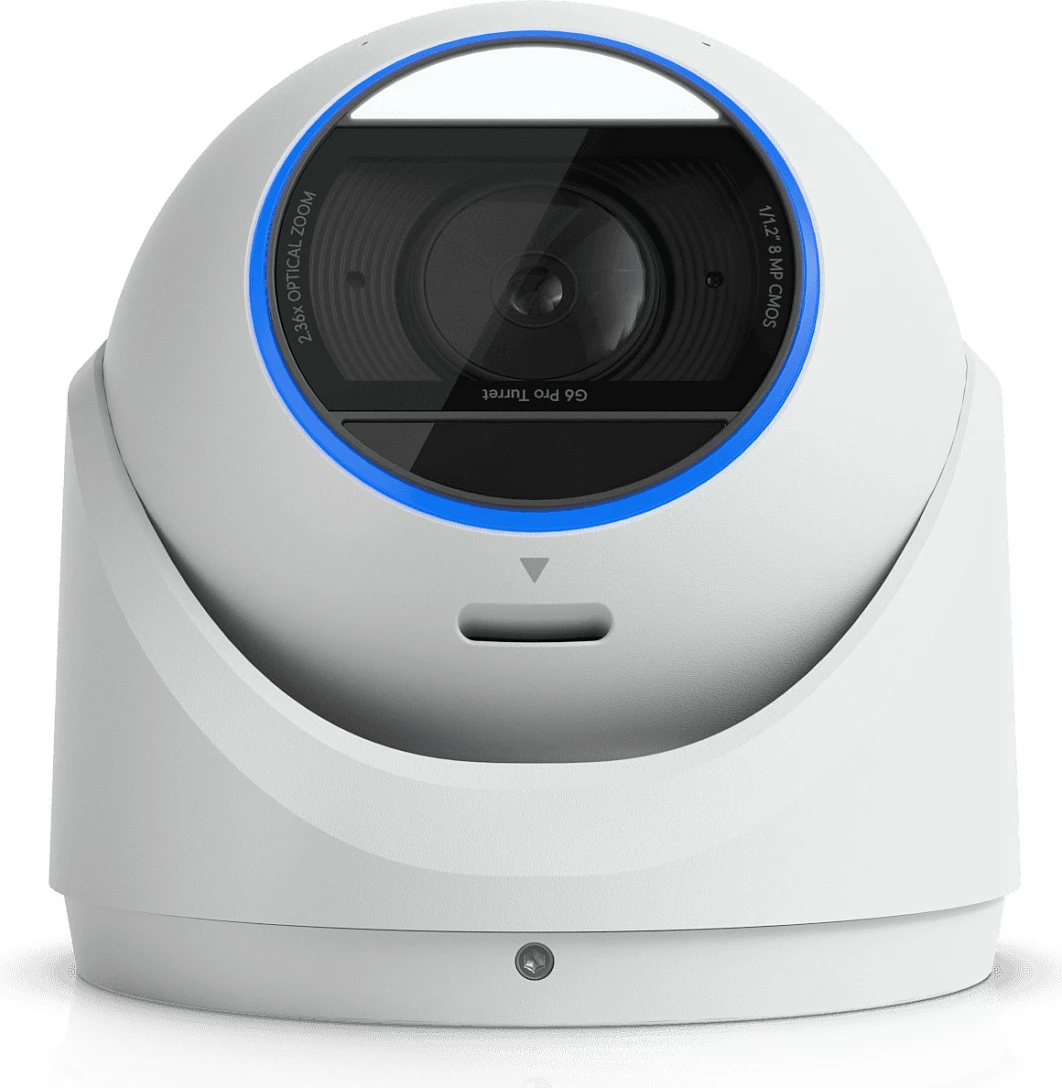 Kamerë sigurie IP Ubiquiti G6 Pro Turret, 4K PoE+, zoom optik 2.36x, Indoor/Outdoor, e bardhë