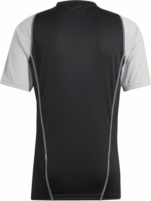 Fanellë adidas për meshkuj, e zezë me të verdhë dhe gri [Madhësia: XL]