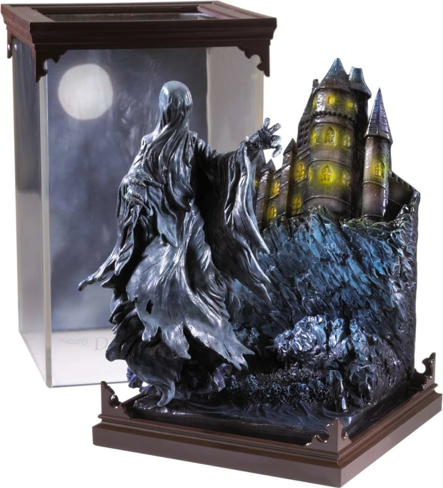 Figurinë koleksionuese Noble Collection Harry Potter Magical Creatures Dementor 18.5 cm me kuti akrilike
