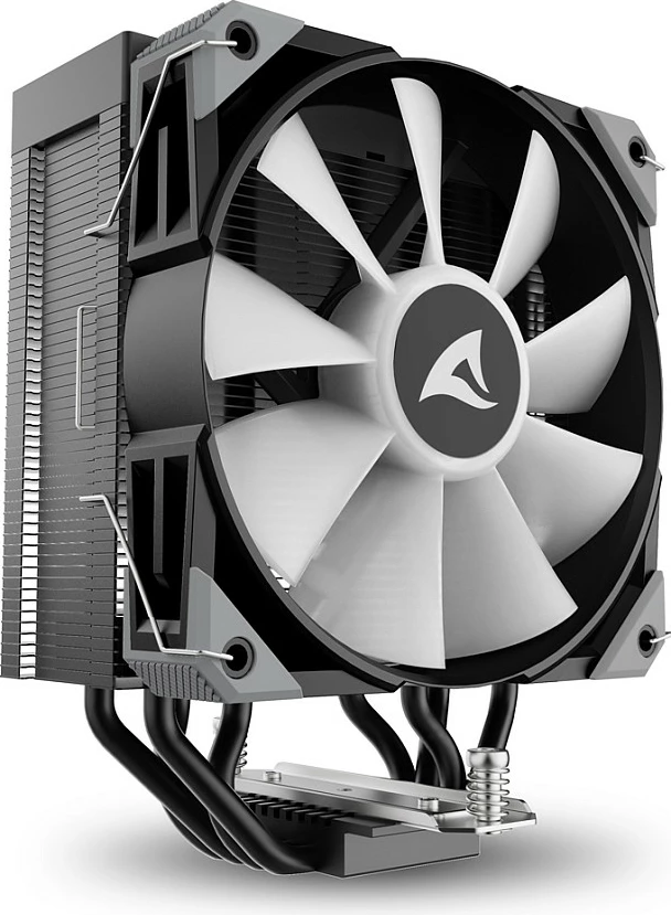 Ftohës ajri Sharkoon A40 RGB, 12cm, i zi