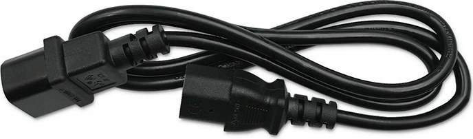 Kabllo energjie Qoltec 50459, IEC C13/C14, 1.5m, e zezë