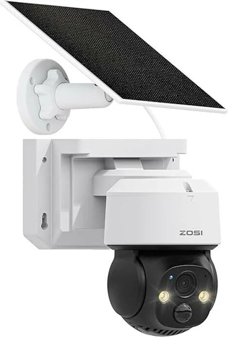 Kamerë IP e jashtme ZOSI C2914 me panel diellor, 4MP, WiFi, IP66