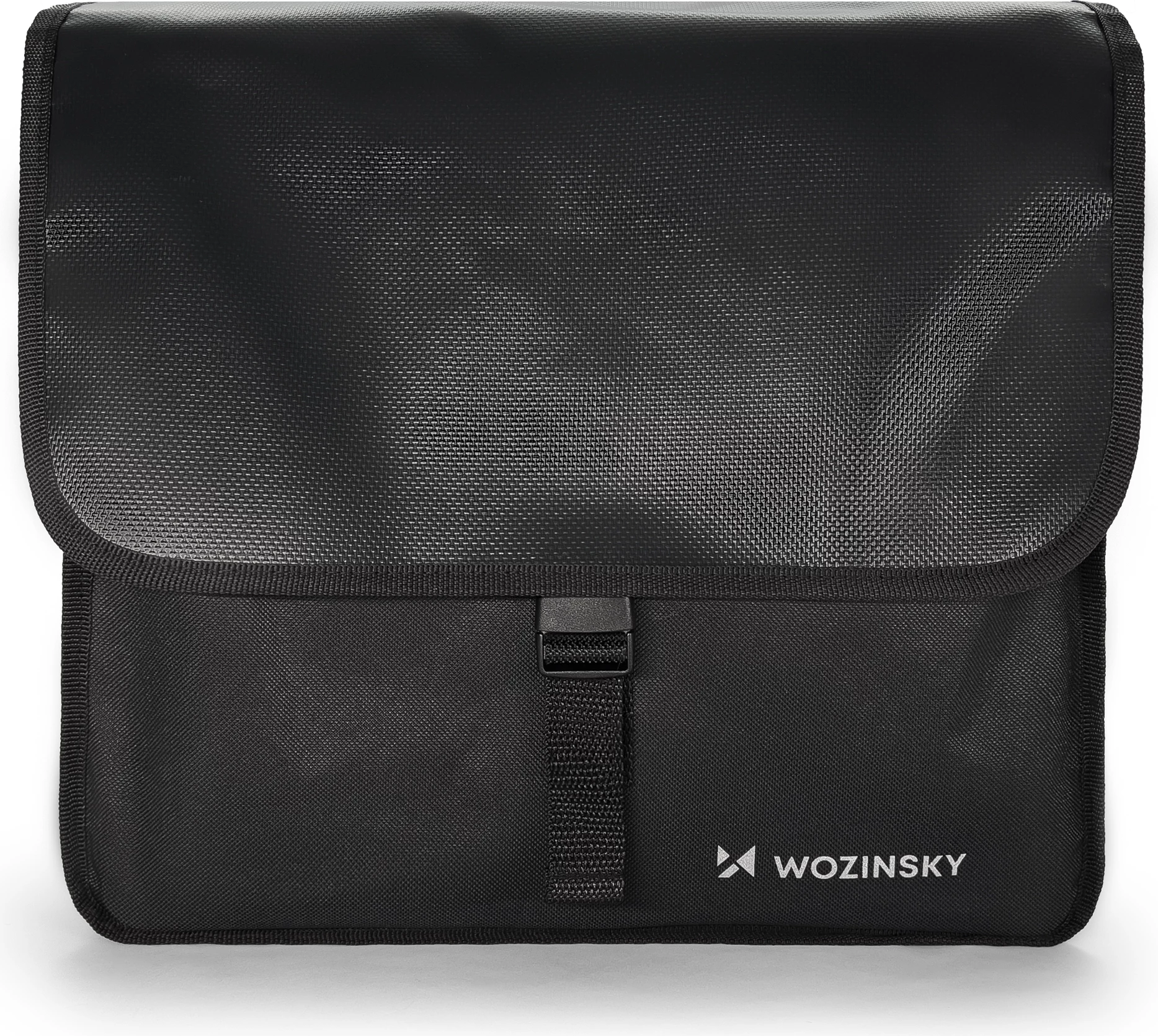 Çantë anësore biçiklete Wozinsky WBB34BK, 28 l, e zezë, set i dyfishtë