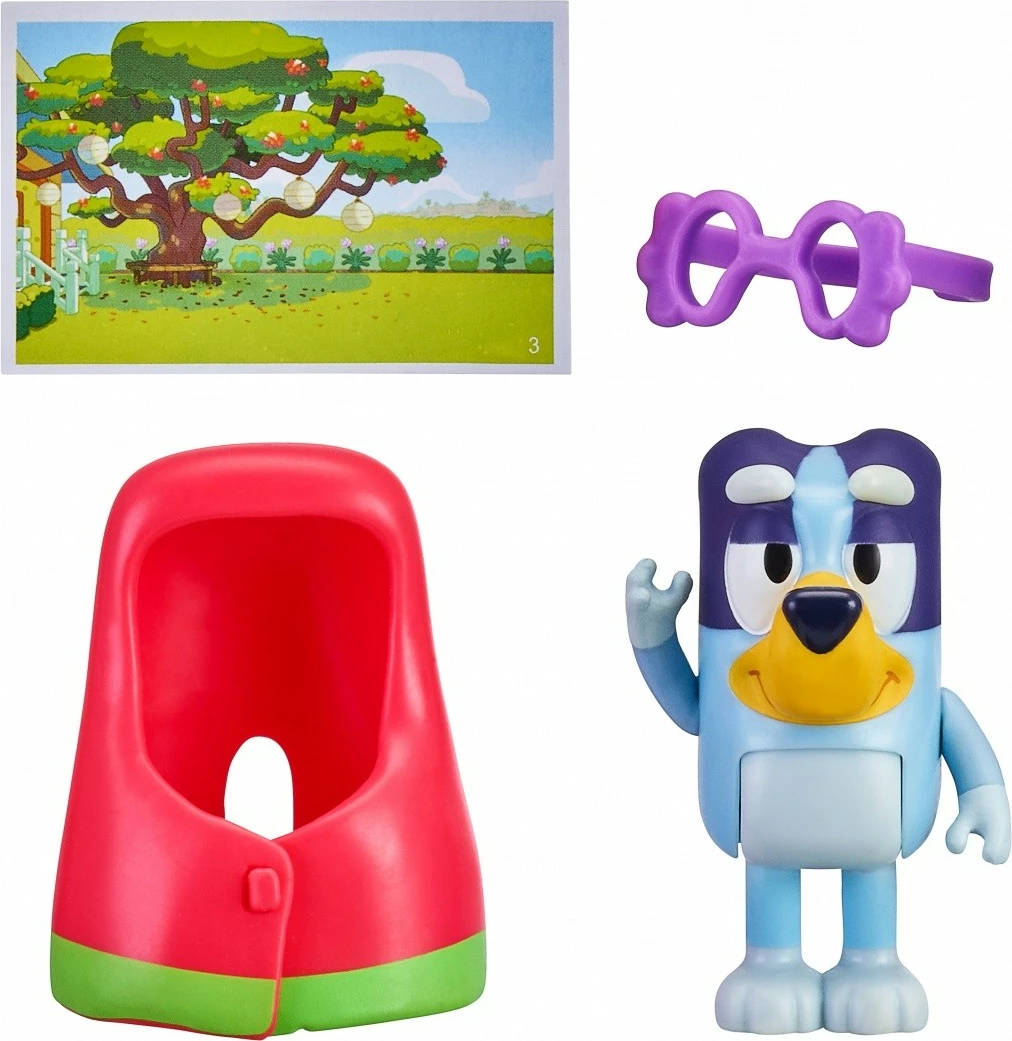 Figurinë Bluey Tm Toys BLU18040, Bingo & Dunny, plastikë, për fëmijë, shumëngjyrëshe, 1 copë