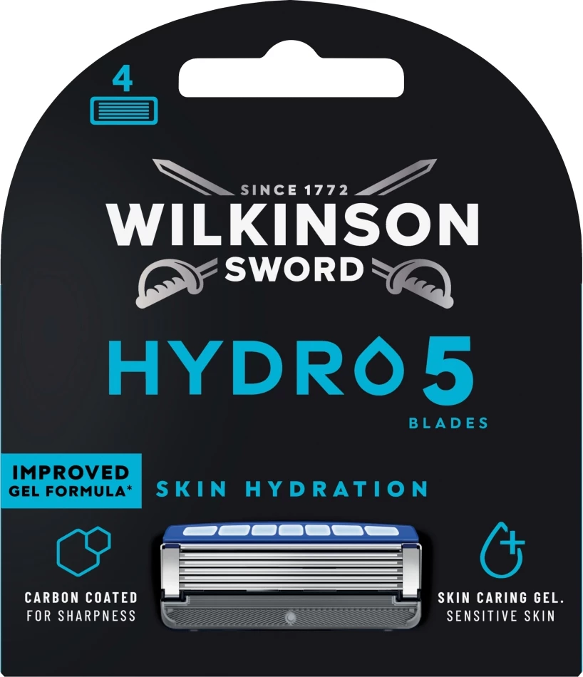Cartridge për brisk Wilkinson Hydro 5 Skin Hydration për meshkuj 4 copë