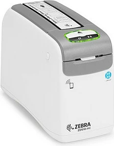 Printer byzylykësh identifikimi Zebra ZD510-HC Wristband, bardhë/gri