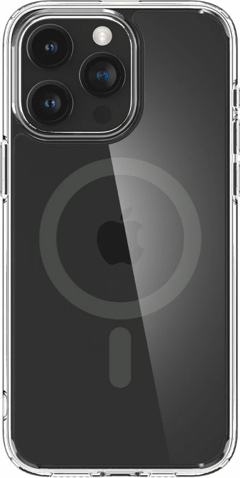 Mbështjellës Spigen Ultra Hybrid Mag për iPhone 15 Pro Max, MagSafe, grafit