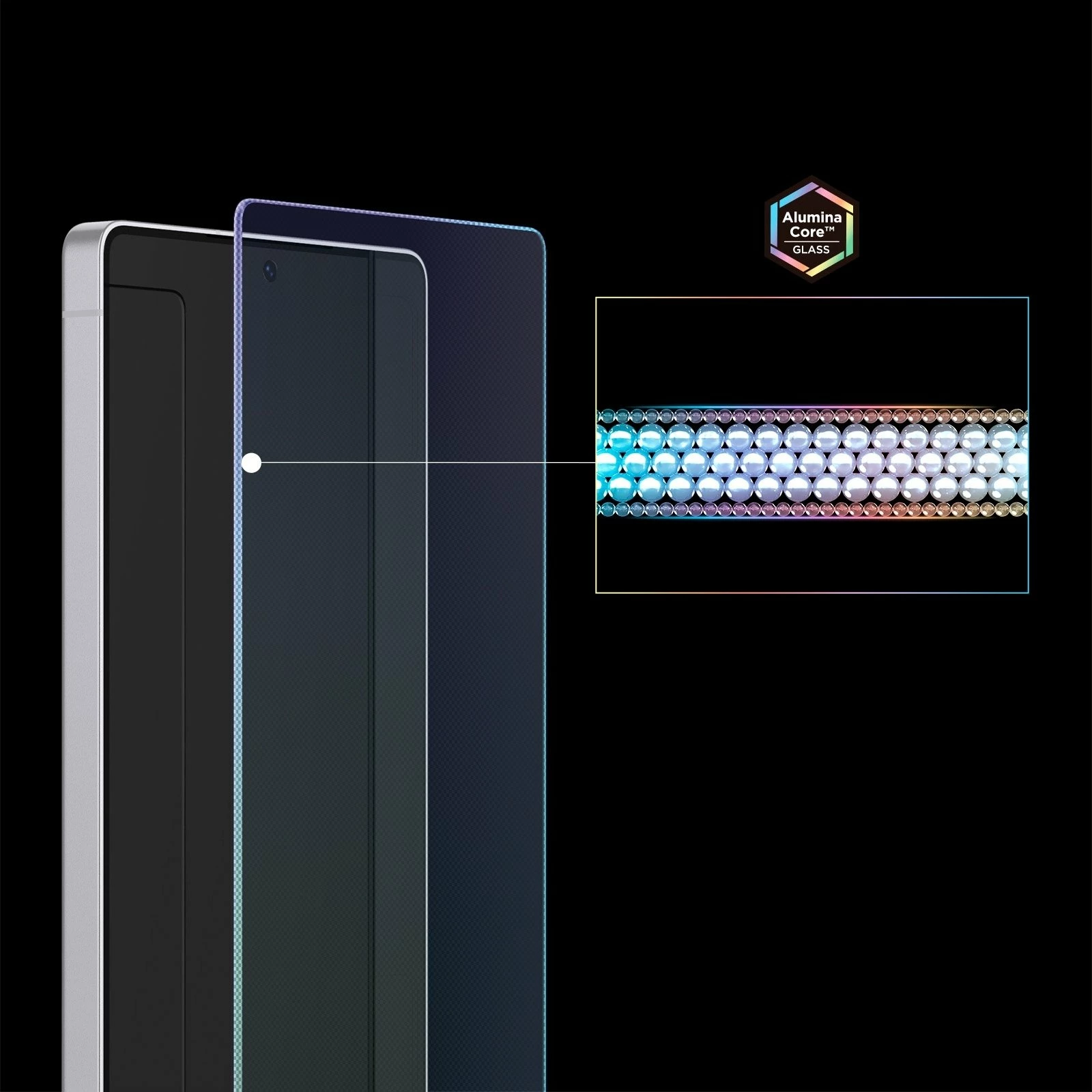 Xham i kalitur mbrojtës ekrani Spigen Glas.tR EZ Fit Pro Anti-Reflection për Samsung Galaxy S26 Ultra, 2 copë, transparent