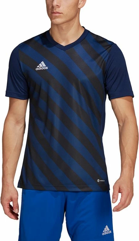 Maicë adidas Entrada 22 për meshkuj, ngjyrë blu e errët dhe e zezë [Madhësia: S]