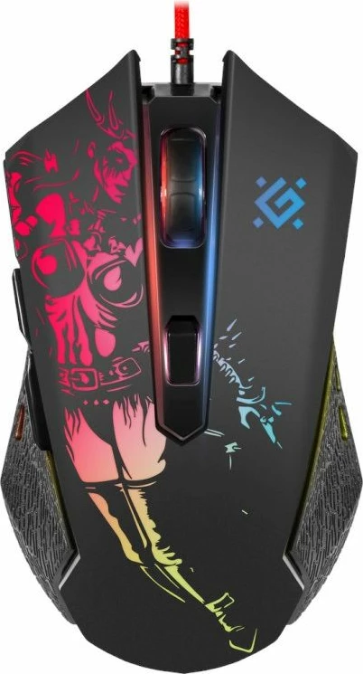 Maus gaming DEFENDER për të dy gjinitë, i zi