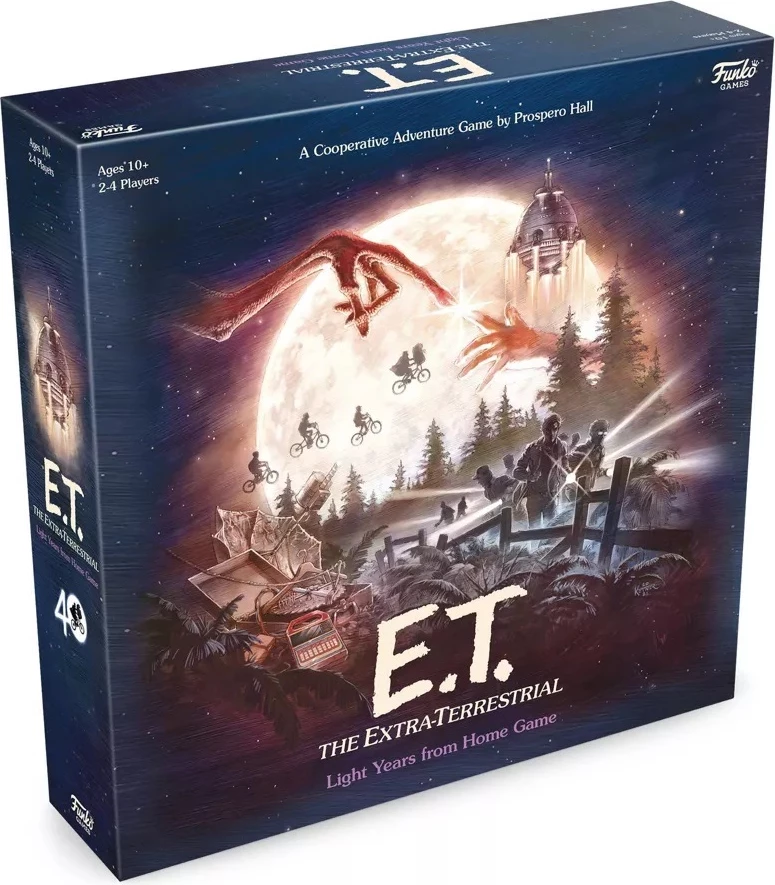 Lojë tavoline Funko Games E.T. The Extra-Terrestrial, kooperative, 2-4 lojtarë, 10+