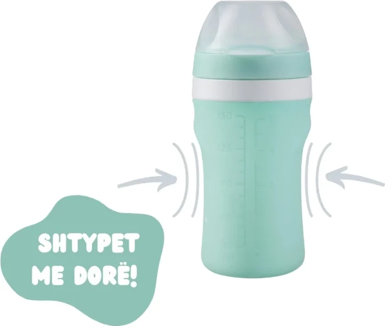 Shishe e butë prej silikoni Dentistar, 150 ml