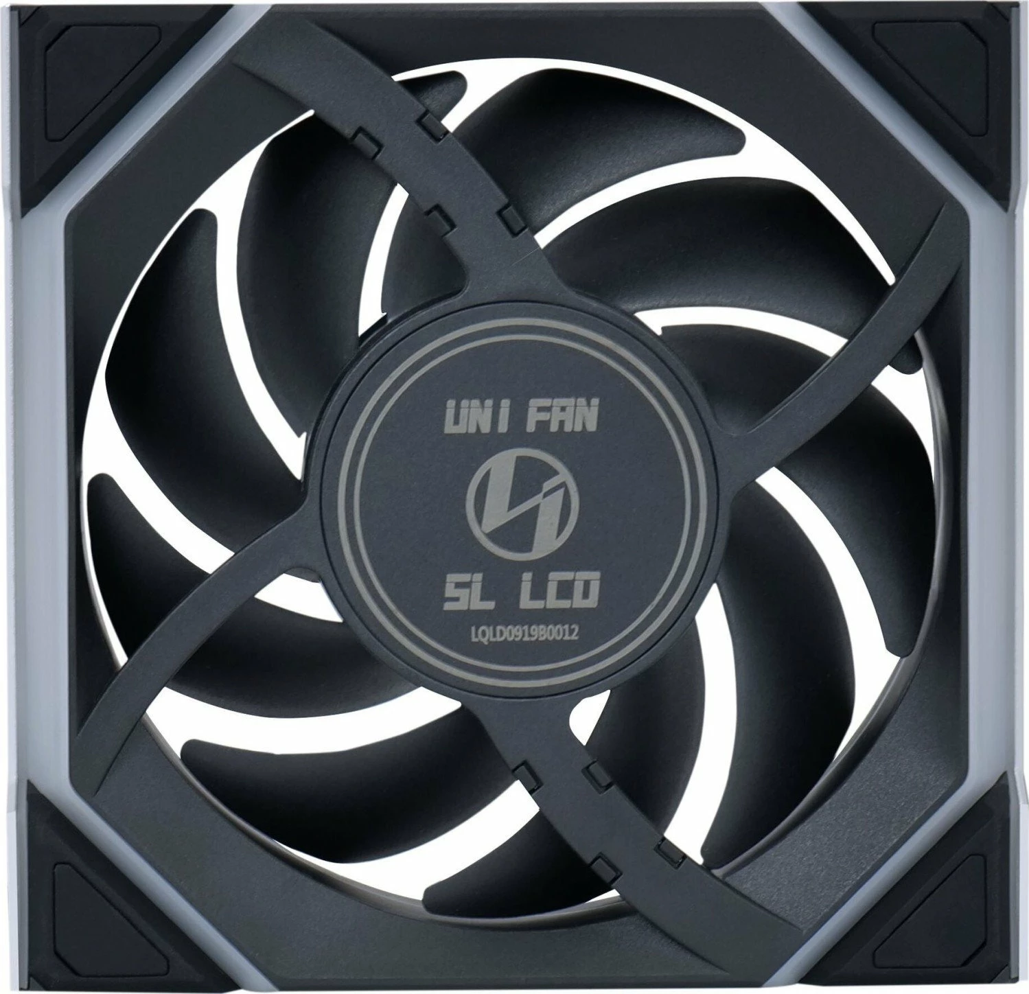Ventilator për kasë PC Lian Li UNI FAN SL Wireless LCD 120 Reverse Blade 120mm ARGB PWM 4-pin, Black, 1 copë (12RSLLCD1W1B)