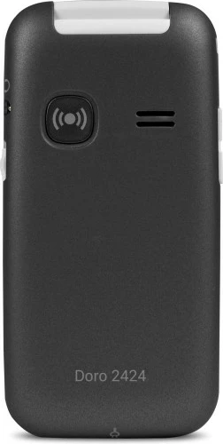 Celular Doro 2424, 2.4", 3MP, 800mAh, gri/argjendtë