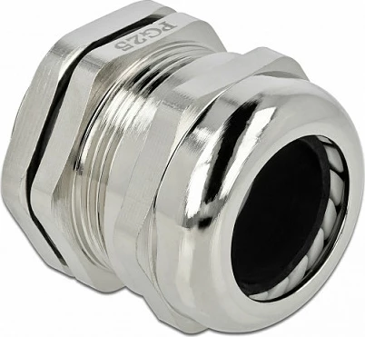 Glandë kablli DeLOCK PG25, bronz, IP68, për kabllo deri 21 mm, metalike