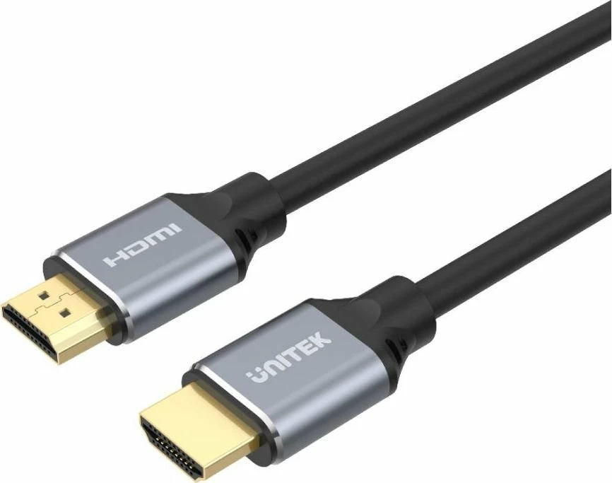 Kabllo HDMI Unitek C137W 1.5 m HDMI 2.1 Ultra High Speed 48 Gbps argjend