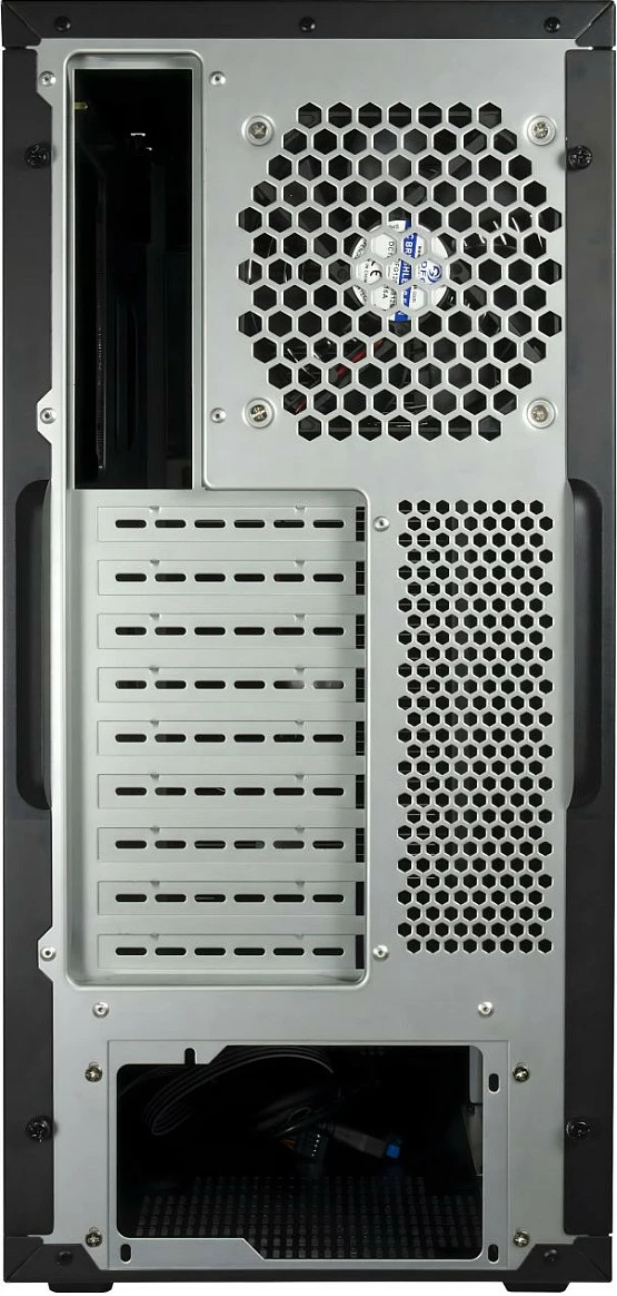 Kasë Inter-Tech 88887382 Micro Tower, ATX/EATX/micro ATX/Mini-ITX/SSI EEB, USB 3.2 Gen 1, e zezë