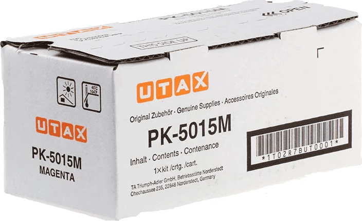 Toner, Utax, PK-5015M 1T02R7BUT0, kapacitet 3000 faqe, standard, magenta