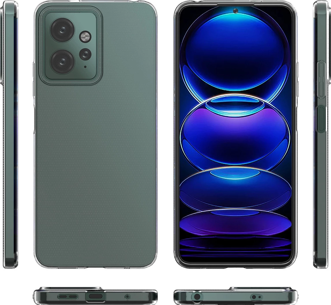 Mbështjellës Hurtel Ultra Clear për Xiaomi Redmi 13, transparent