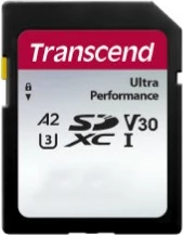 Kartë memorie Transcend SDXC 340S 128GB, UHS-I, Class 3, V30, e zezë
