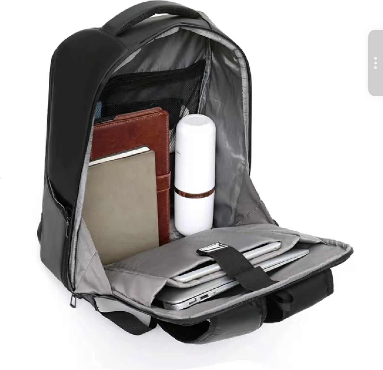 Çantë shpine, 40x30x20 cm, e zezë