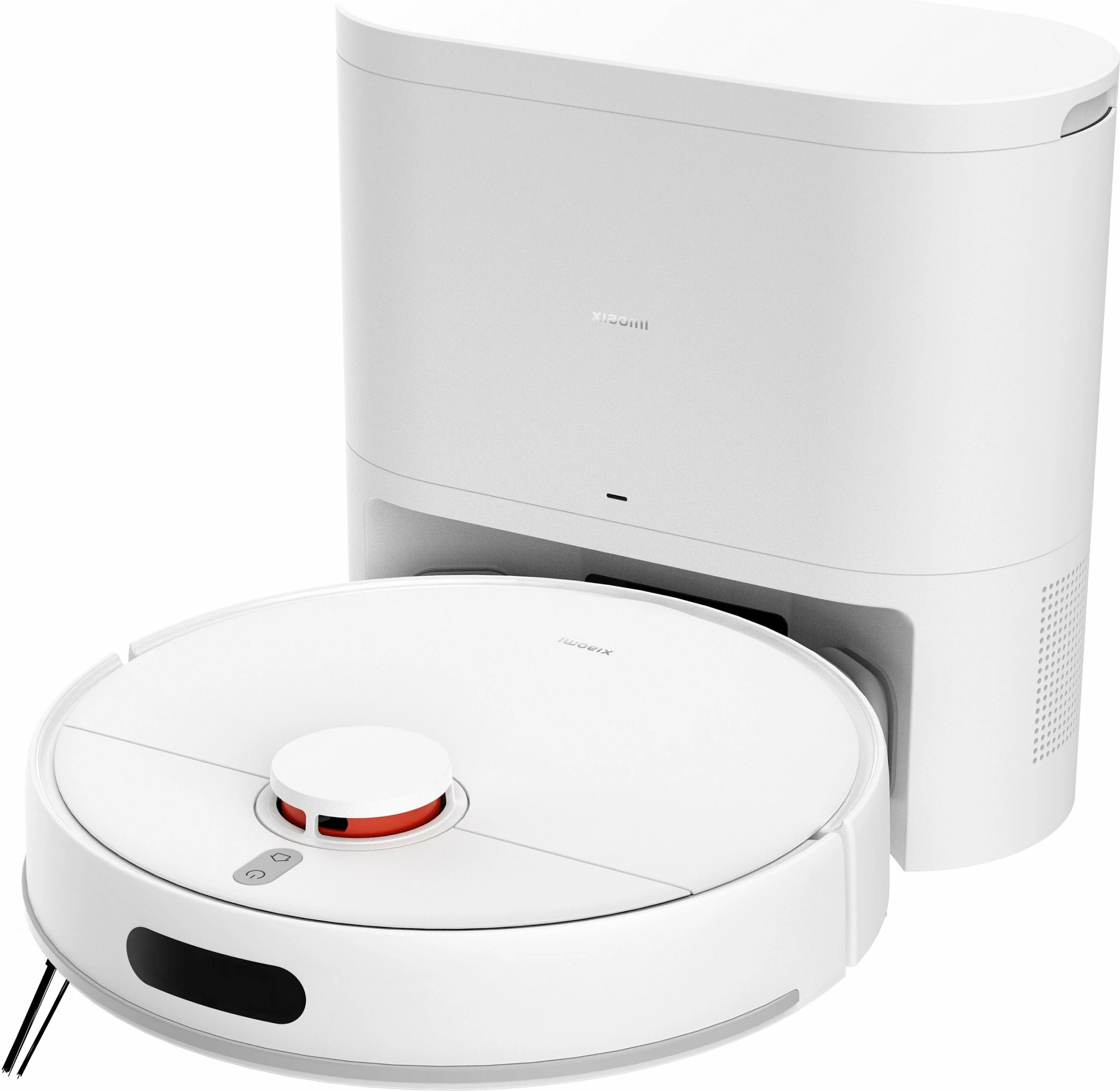 Robot fshesë me vakum Xiaomi Robot Vacuum H40, 10000 Pa, stacion zbrazjeje 4 L, Wi‑Fi, me larje, e bardhë